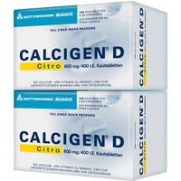 CALCIGEN D Citro 600 mg/400 I.E. Kautabletten 200 ST - 6893714