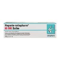 Heparin Ratiopharm 60000 Salbe 100 G - 6968694