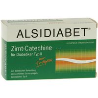 ALSIDIABET Zimt-Catechine f.Diab.TypII 1xtaegl. 60 ST - 7026899