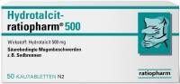 Hydrotalcit-ratiopharm 500mg Kautabletten 50 ST - 7106003