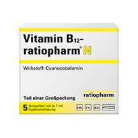 Vitamin-B12-ratiopharm N 5X1 ML - 7260796