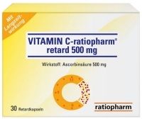 VITAMIN C-ratiopharm retard 500mg 30 ST - 7260862