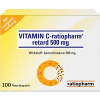 Vitamin C-ratiopharm retard 500 mg 100 ST - 7260885