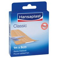 Hansaplast CLASSIC 1mx8cm 1273 1 ST - 7347238