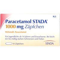 Paracetamol STADA 1000mg Zäpfchen 10 ST - 7368140