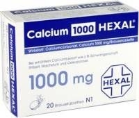 CALCIUM 1000 HEXAL 100 ST - 7383955