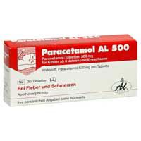 Paracetamol Al 500 10 ST - 7511904