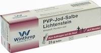 PVP-Jod Salbe Lichtenstein 25 G - 7512358