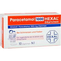 Paracetamol 1000 Hexal Zaepfchen 10 ST - 7524700