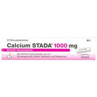 Calcium STADA 1000mg Brausetabletten 20 ST - 7634423