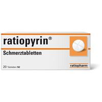 ratioPyrin Schmerztabletten 20 ST - 7686182