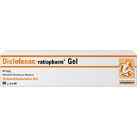 Diclofenac Ratiopharm Gel 50 G - 8510404