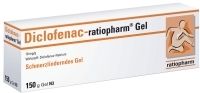Diclofenac Ratiopharm Gel 150 G - 8510427
