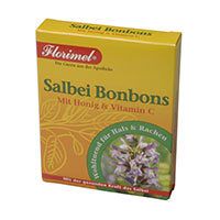 FLORIMEL Salbeibonbons mit Vitamin C 50 G - 8512076