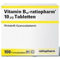 Vitamin-B12-ratiopharm 10ug Filmtabletten 100 ST - 8735267