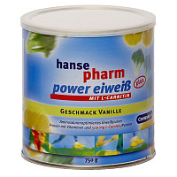 hansepharm Power Eiweiß plus Vanille 750 G - 8798173