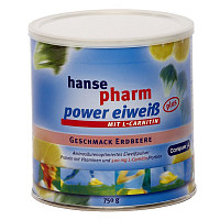 hansepharm Power Eiweiß plus Erdbeere 750 G - 8798196