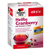 Doppelherz Heiße Cranberry mit Vitamin C + Zink 10 ST - 9077547